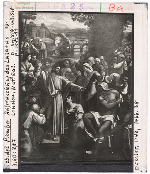 Vorschaubild Sebastiano del Piombo: Auferweckung des Lazarus. London, National Gallery 